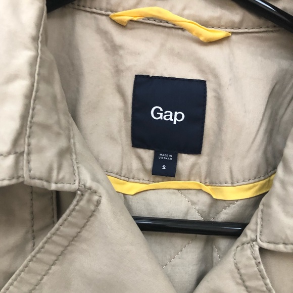 •••GAP Cropped Trenchcoat - Picture 2 of 7